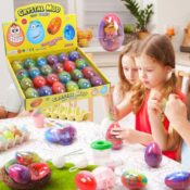 Prefilled Easter Eggs with Slime Toys, 24-Pack $14.99 After Code (Reg....