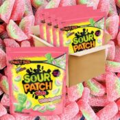 Sour Patch Kids Watermelon Soft & Chewy Candy, 4-Pack 1.8-lb Bags as...