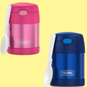 TWO Thermos FUNtainer Kids' Food Jars with Spoons $14.84 (Reg. $36) - $7.42/10-Oz...