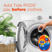 Tide 112-Count Original Laundry Detergent Soap Pods as low as $20.65 EACH...