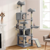 Make the ultimate sanctuary for any indoor cat with YITAHOME Cat Tree Tower...