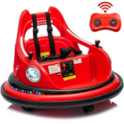 Ignite your child's imagination and bring endless fun with iRerts 12V Bumper Cars for Kids...