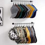 Organize your hats in style with this Baseball Hat Racks Display Holder...