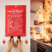 Save 40% at checkout! Stay safe and prepared with this Emergency Fire Blanket,...