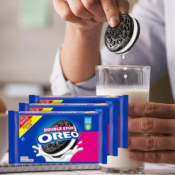 OREO 3-Pack Family Size Double Stuf Chocolate Sandwich Cookies as low as...
