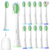 Philips Soniccare 12-Count Replacement Electric Toothbrush Heads as low...