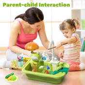 Play Kitchen Toy Sink with Running Water $25.19 After Code (Reg. $35)