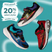 Stride Rite Semi-Annual Sneaker Sale: Save 20% Off Select Styles!