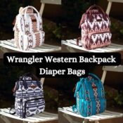 Wrangler Western Backpack Diaper Bags from $32.94 After Code (Reg. $80)...