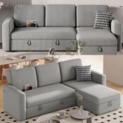 Experience ultimate comfort and versatility with the Yaheetech Sectional...