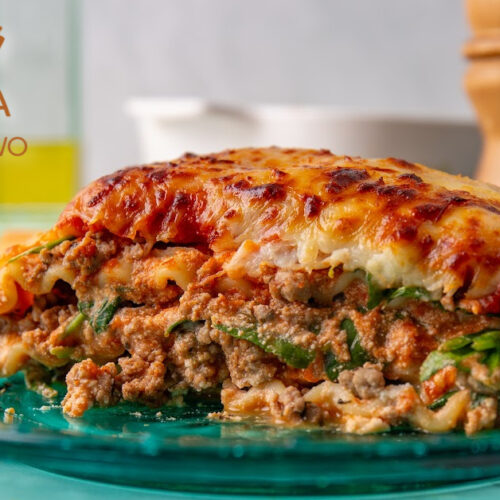 air fryer lasagna for one or two