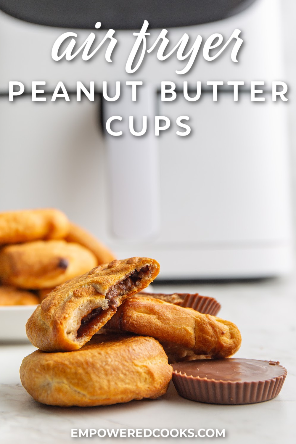 air fryer peanut butter cups