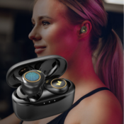 Enjoy Your Music with Achieve 300 Airlinks Bluetooth Earbuds $19.99 After...