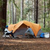 Amazon Basics 8-Person Dome Camping Tent With Rainfly and Carry Bag $67.80...