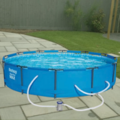 Bestway Steel Pro MAX 12′ x 30″ Pool Set $134.98 After Code (Reg. $290)...