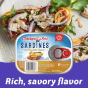 Chicken of the Sea Sardines in Mustard Sauce, Wild Caught, 3.75-Oz as low...