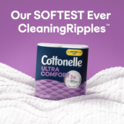 Cottonelle 9-Count Mega Rolls Ultra Comfort Toilet Paper as low as $7 After...