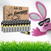 Energizer 32-Count AA Batteries $13.29 Shipped Free (Reg. $19) - 42¢ Each...