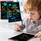 Kids’ LCD Writing Tablets, 8.5-In, 2 Pack $5 After Coupon (Reg. $14)...
