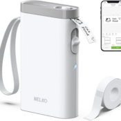 Organize your office and home with ease using the NELKO Bluetooth Label...
