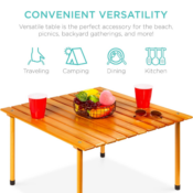 Portable Wooden Table $49.99 Shipped Free (Reg. $60)