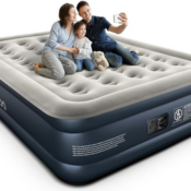 Ensure a restful night's sleep for your guests with Queen Air Mattress...