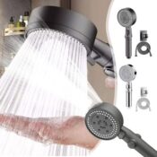 Shower Head with Handheld Spray Combo $17.99 After Code (Reg. $179.90)...