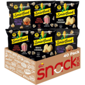 Smartfood 40-Count Popcorn Variety Pack as low as $14.87 Shipped Free (Reg....