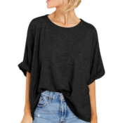 Stay stylish and comfortable with Ladies Oversized Loose Tees from $17...