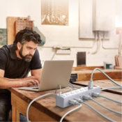 Upgrade your power management with this 6-Feet Long Power Strip for just...