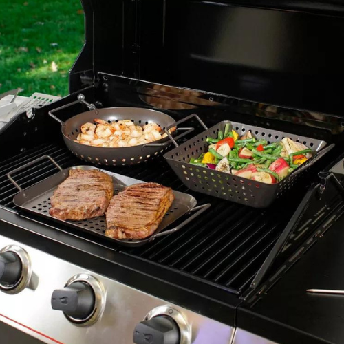 Easily Make Multiple Dishes at Once with Char-Broil 3-Piece Grilling ...