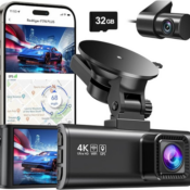 Capture every drive in stunning detail with the Dash Cam Front Rear for...