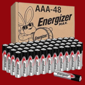 Energizer 48-Count Max AAA Batteries $19.99 (Reg. $40) - 42¢/Battery -...