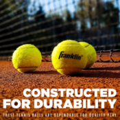 Franklin Sports 3-Pack Low Bounce Beginner Tennis Balls $1.99 Save 78%!...