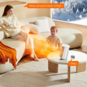 Enjoy efficient, portable heating with this GoveeLife Smart Space Indoor...