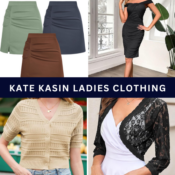 Add a touch of elegance to your outfit with Kate Kasin Ladies Clothing...