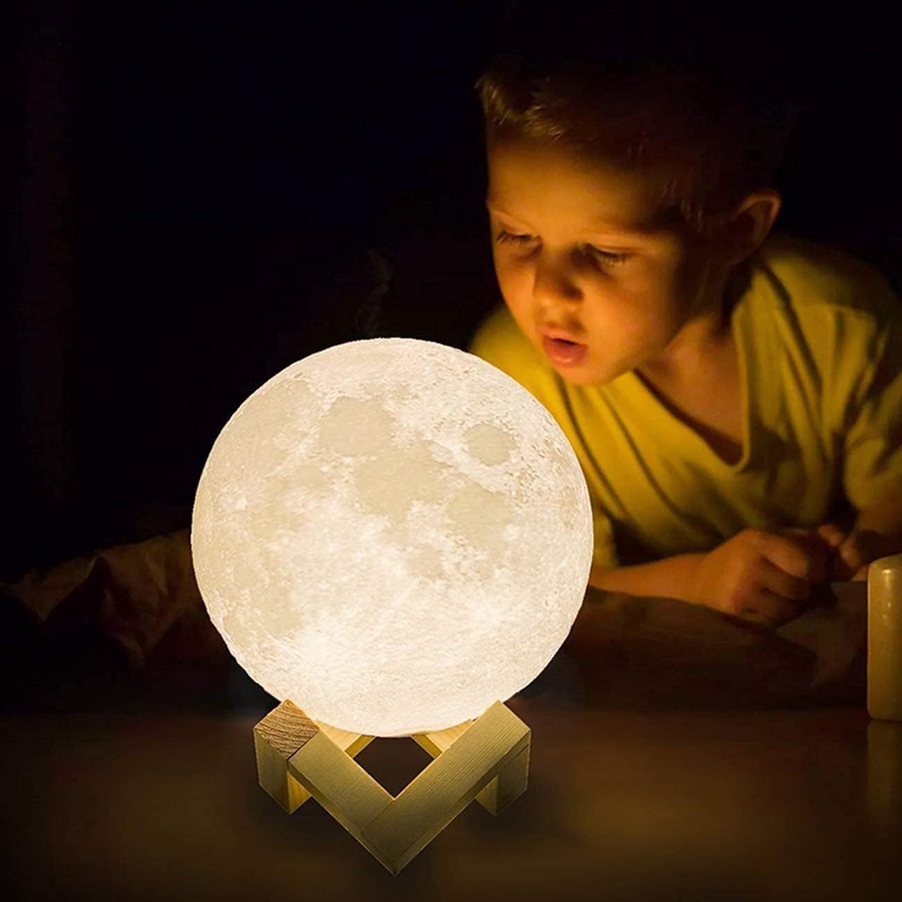 Mini Moon Lamp with Remote $7.99 (Reg. $21) - 6.1K+ FAB Ratings! FAB ...