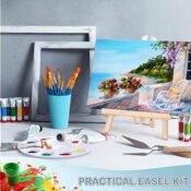 Encourage creativity and bonding with these Painting Party Sets w/ Easels,...