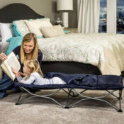 Regalo My Cot Deluxe Portable Toddler Bed with Sleeping Bag $28.49 (Reg....