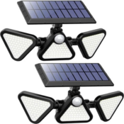 Ensure enhanced visibility and safety around your home with these Solar...