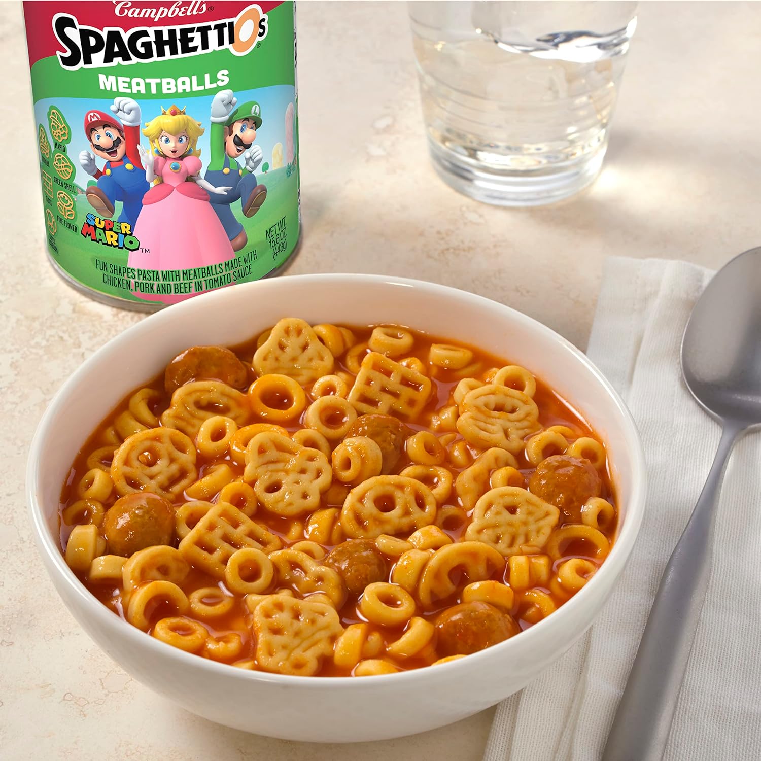 SpaghettiOs Super Mario Bros with Meatballs, 12-Pack as low as $9.74 ...