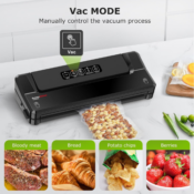Preserve Food Freshness & Reduce Waste with a Vacuum Sealer $23.99...