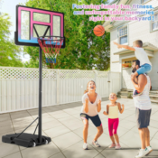 Get ready for endless basketball fun with this 44-Inch Basketball Hoop...