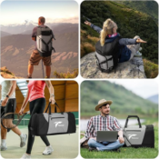 Upgrade your travel and gym experience with this 54L-72L Expandable Duffel...