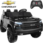 Unleash Adventure with the Chevrolet Silverado 24V Powered Ride on Cars...