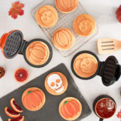 Dash Mini Waffle Maker, Black Skull $13 (Reg. $21.54) - $6.50 Each - Pumpkin...