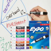 Expo 8-Count Low Odor Chisel Tip Dry Erase Markers as low as $5.64 Shipped...