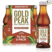 Gold Peak 6-Pack Unsweet Tea as low as $4.19 After Coupon (Reg. $7.49)...