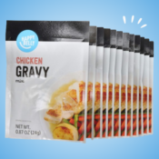 Amazon Prime Day: Happy Belly 12-Pack Chicken Flavored Gravy Mix $7.46...