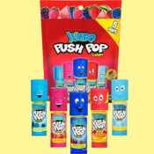 Jumbo Push Pop Candy, Assorted, 5-Count as low as $5.57 Shipped Free (Reg....